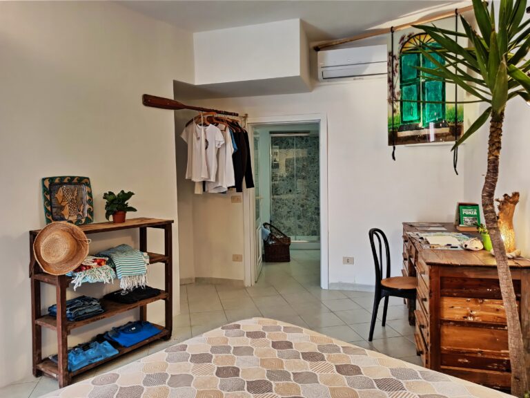 L'abitazione di Casa Musella con aria condizionata