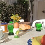 Casa Musella colazione nel gazebo condiviso